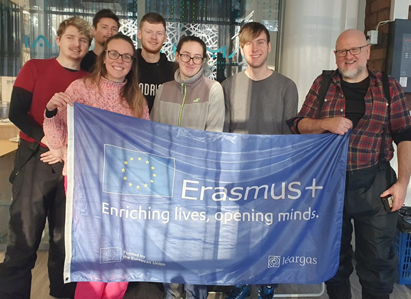 Games students in Finland on erasmus