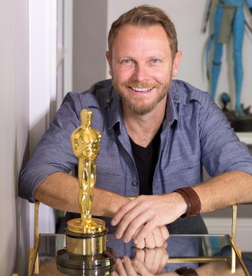 Richie Baneham and his 2010 oscar