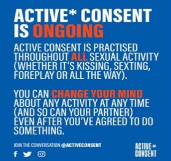 active consent is ongoing